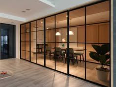 School admin office glass partition safety film UAE