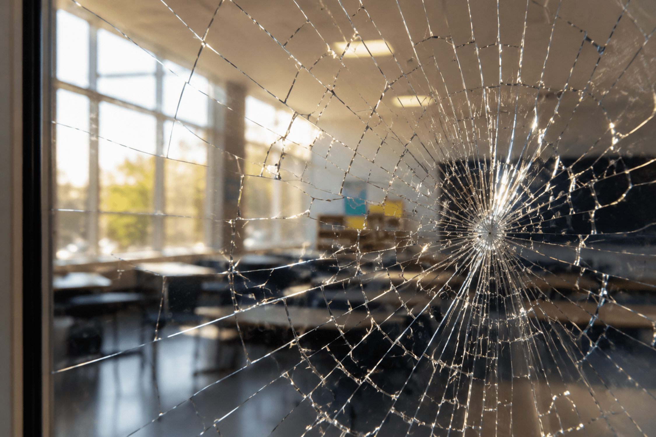 Dubai sandstorm blast risk to school windows UAE